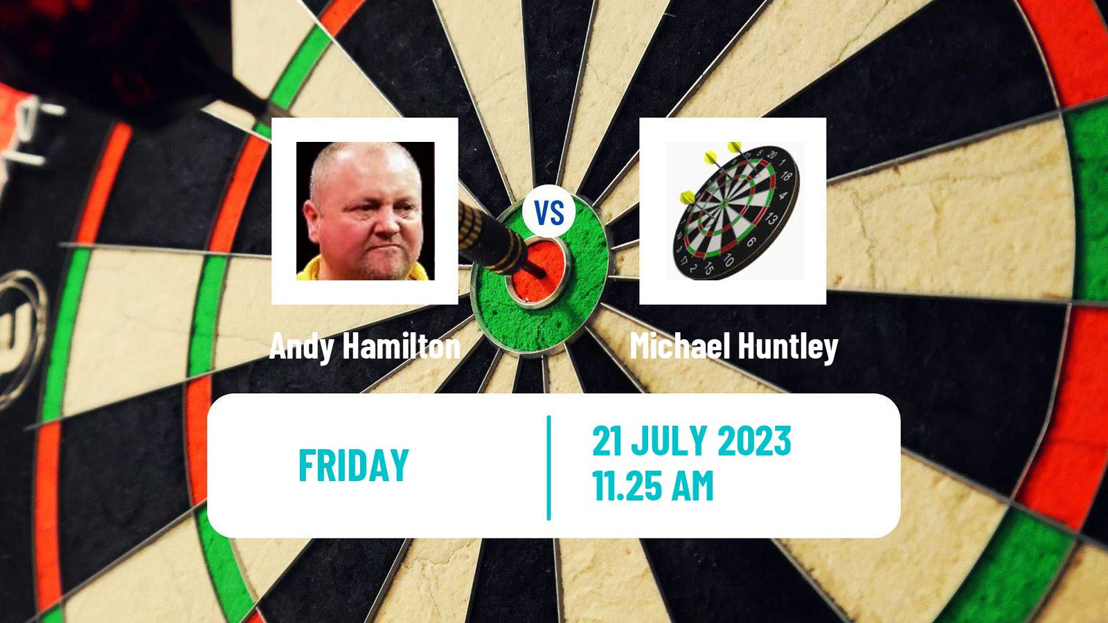 Darts Modus Super Series Andy Hamilton - Michael Huntley