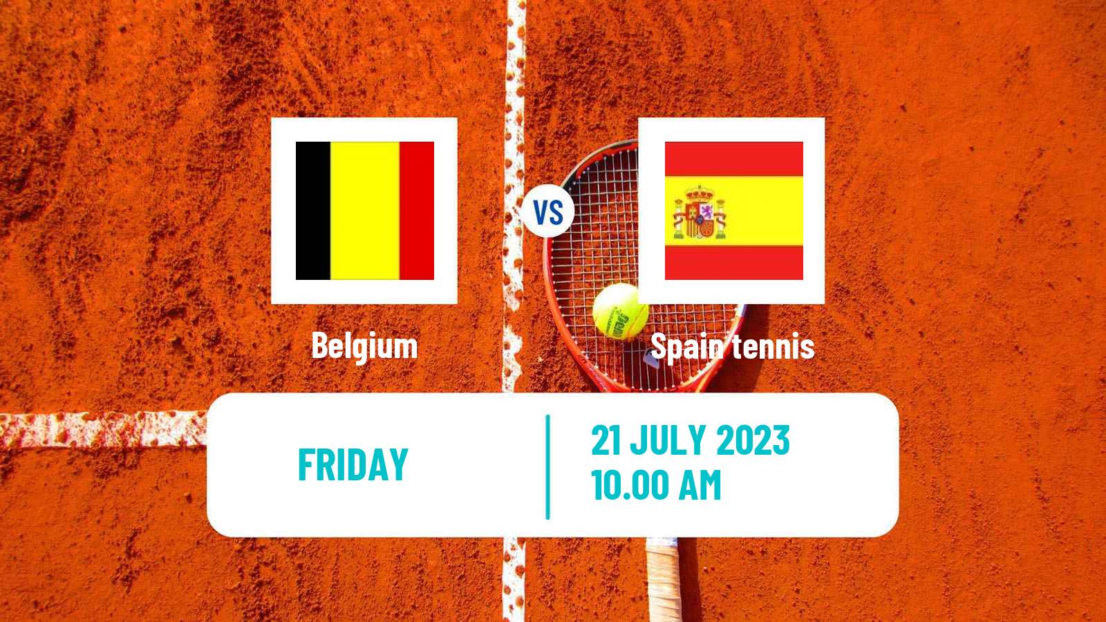 Tennis Hopman Cup Teams Belgium - Spain