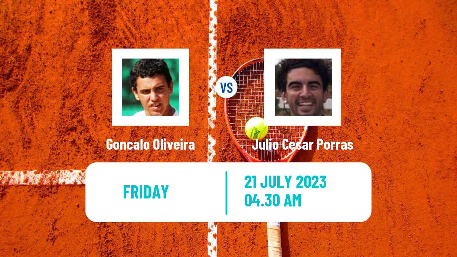 Tennis ITF M25 Castelo Branco Men Goncalo Oliveira - Julio Cesar Porras