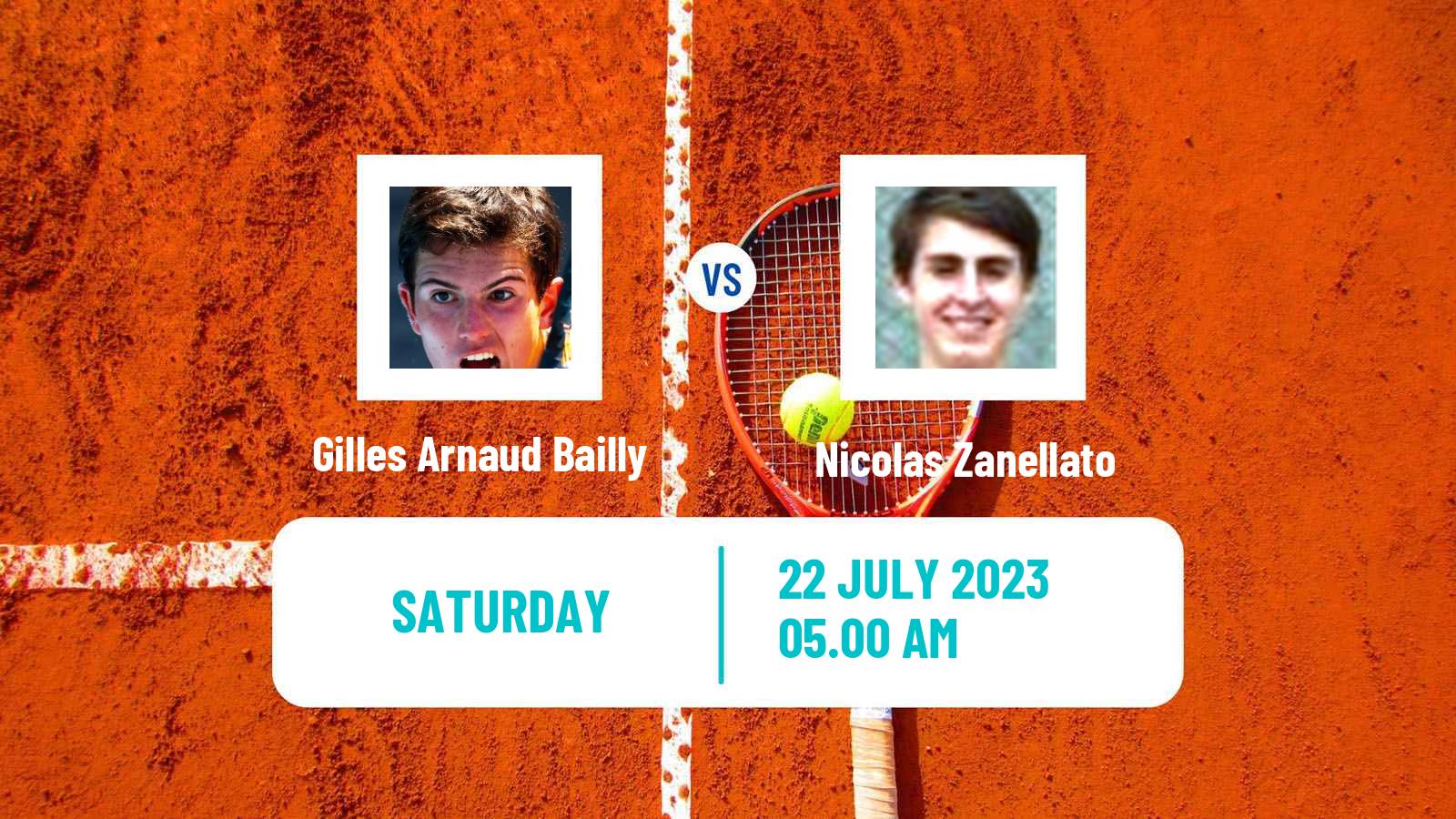 Tennis ITF M15 Uslar Men Gilles Arnaud Bailly - Nicolas Zanellato
