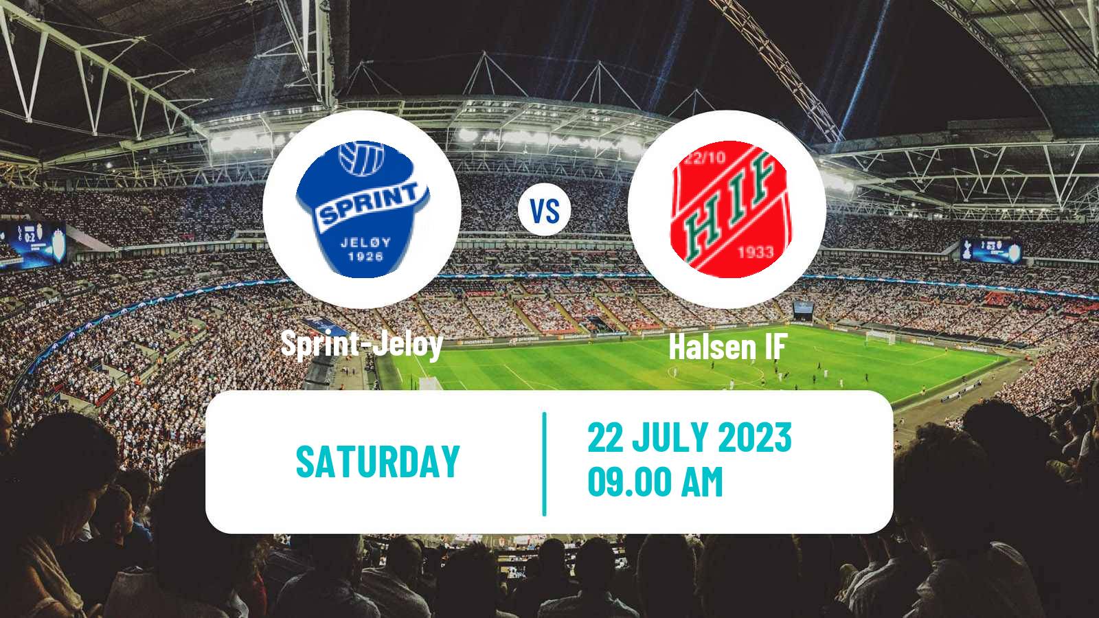 Soccer Norwegian Division 3 - Group 4 Sprint-Jeloy - Halsen
