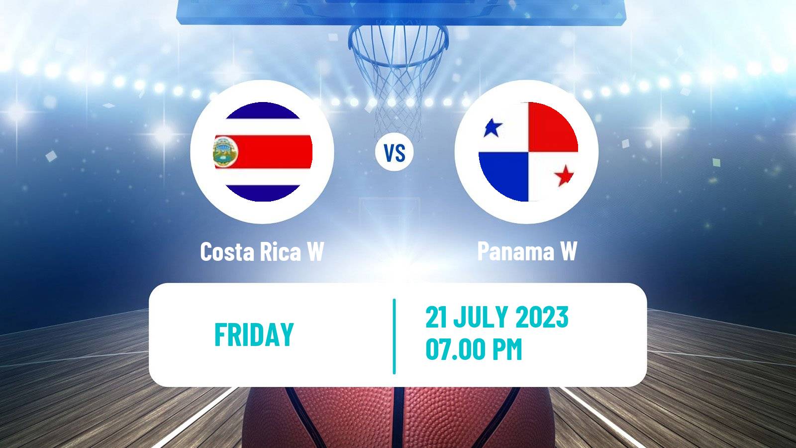 Basketball COCABA Championship Women Costa Rica W - Panama W