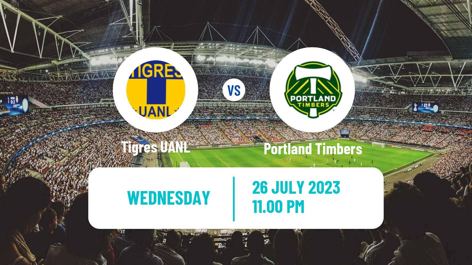 Soccer CONCACAF League Cup Tigres UANL - Portland Timbers