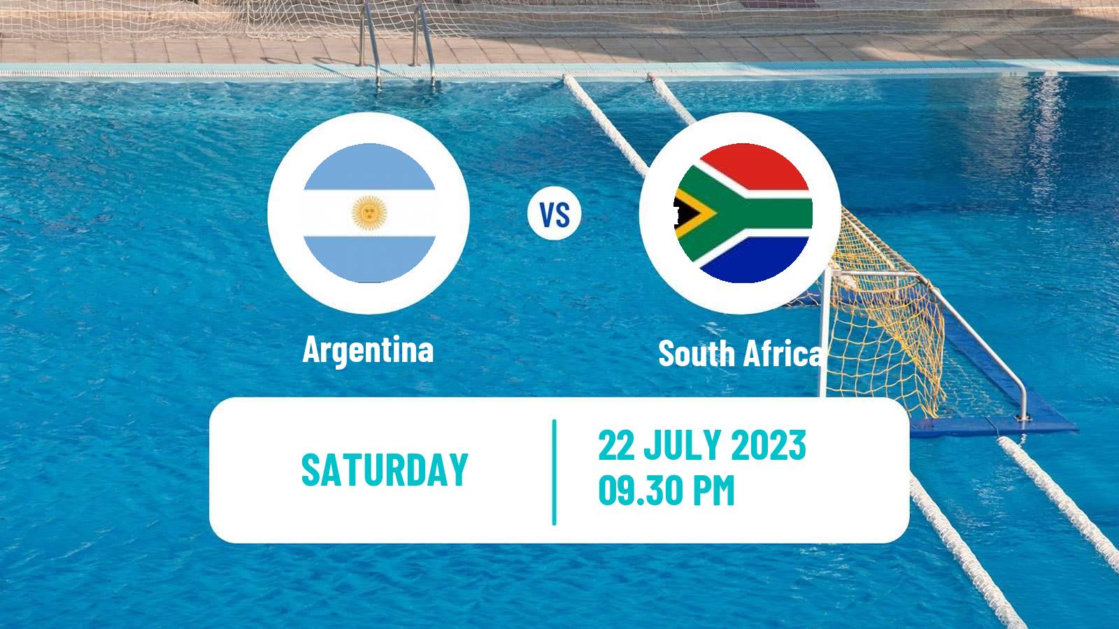 Water polo World Championship Water Polo Argentina - South Africa