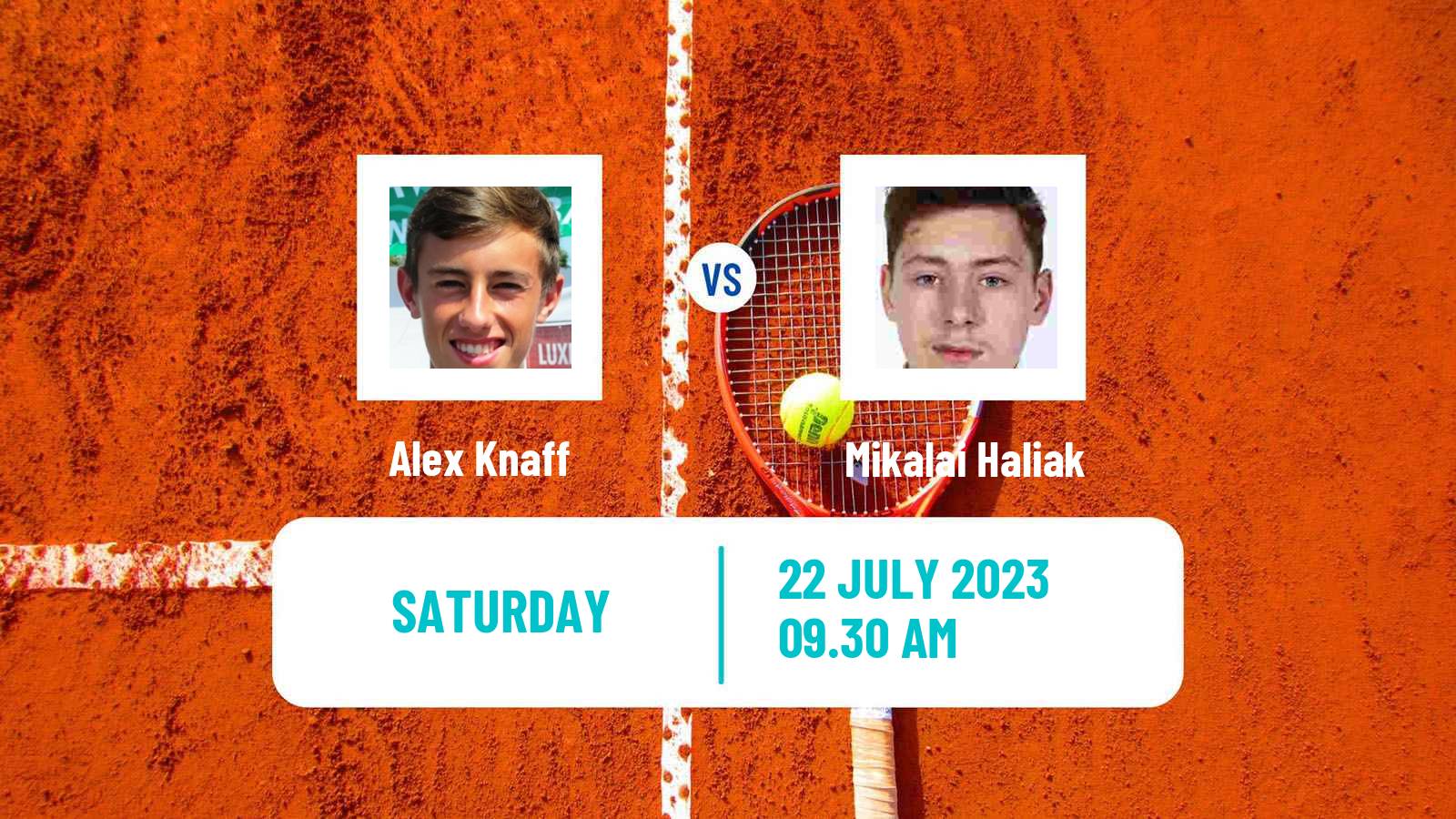Tennis ITF M25 Esch Alzette 2 Men Alex Knaff - Mikalai Haliak