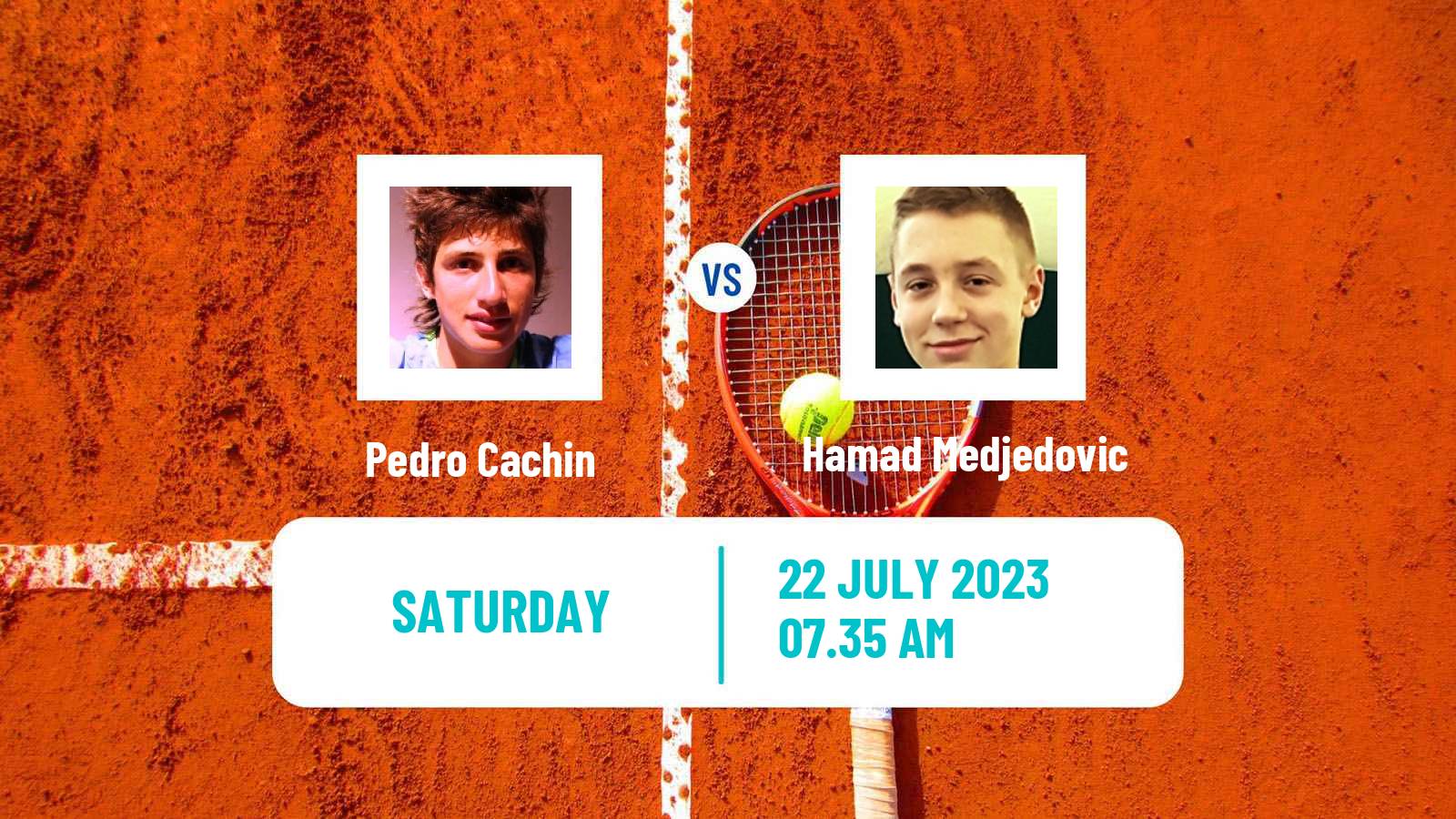 Tennis ATP Gstaad Pedro Cachin - Hamad Medjedovic