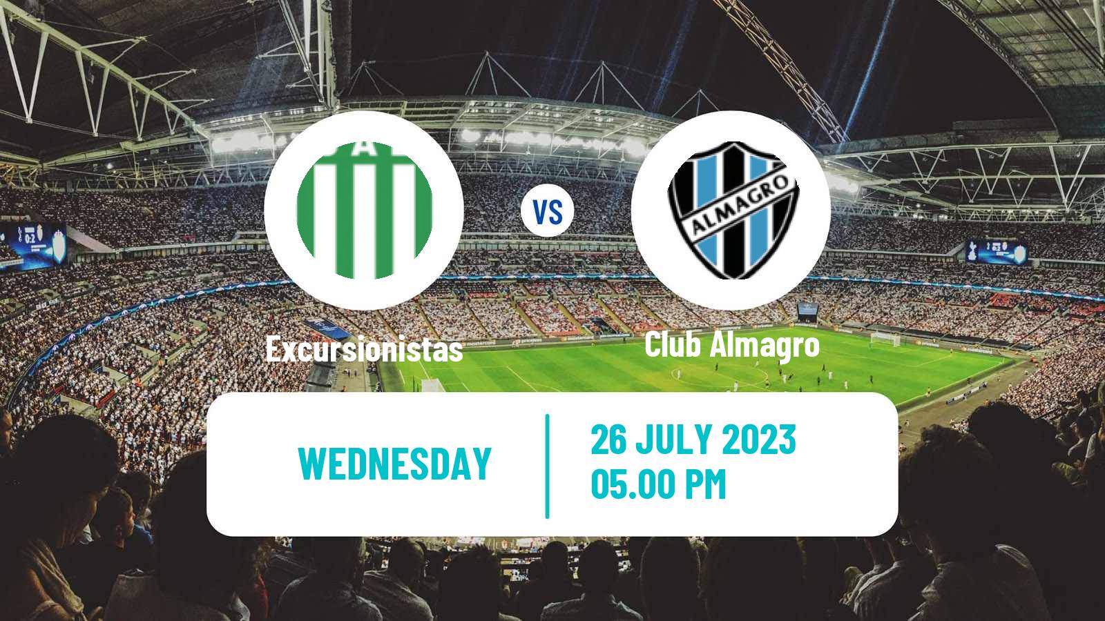 Soccer Copa Argentina Excursionistas - Club Almagro
