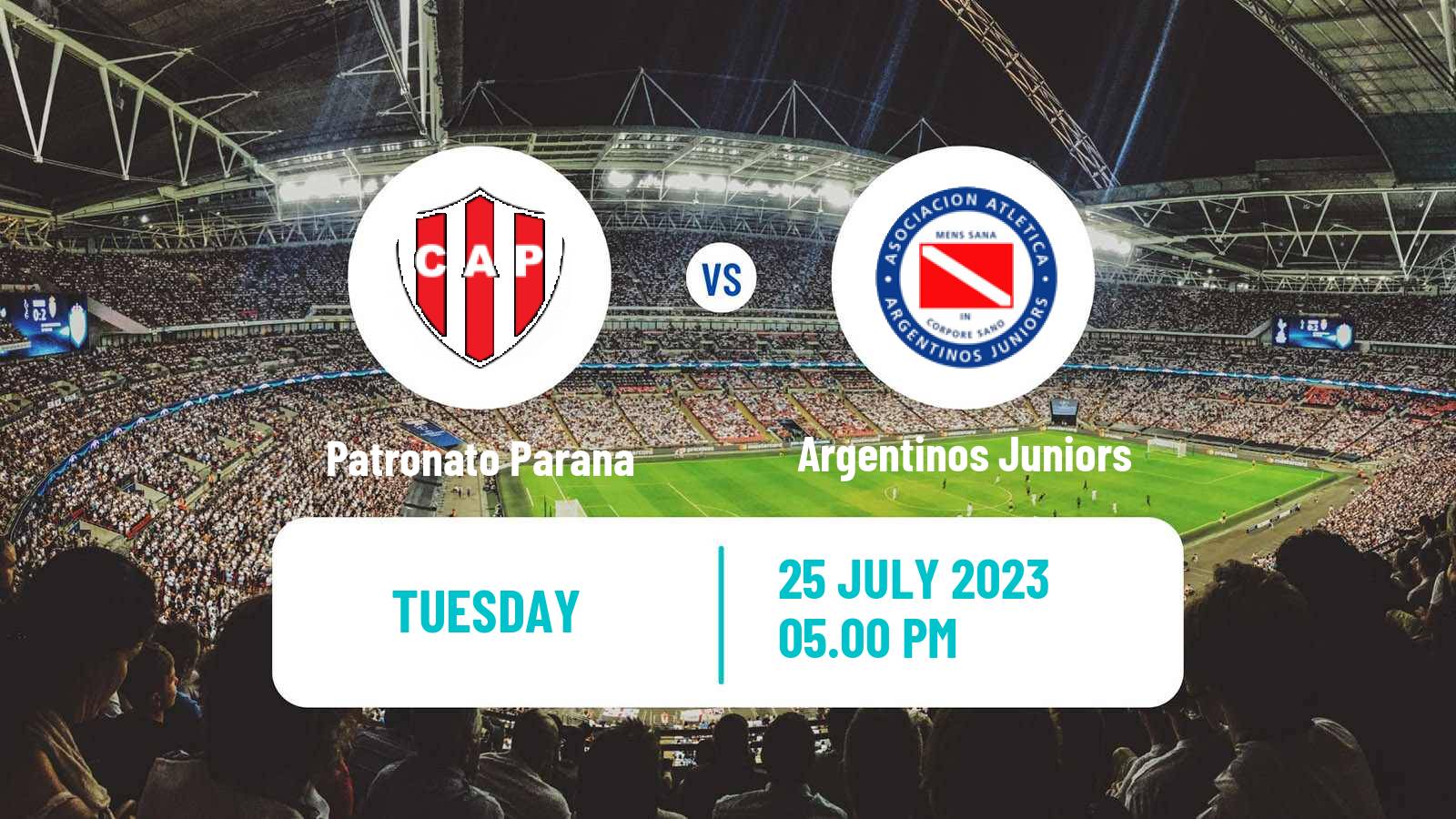 Soccer Copa Argentina Patronato Parana - Argentinos Juniors
