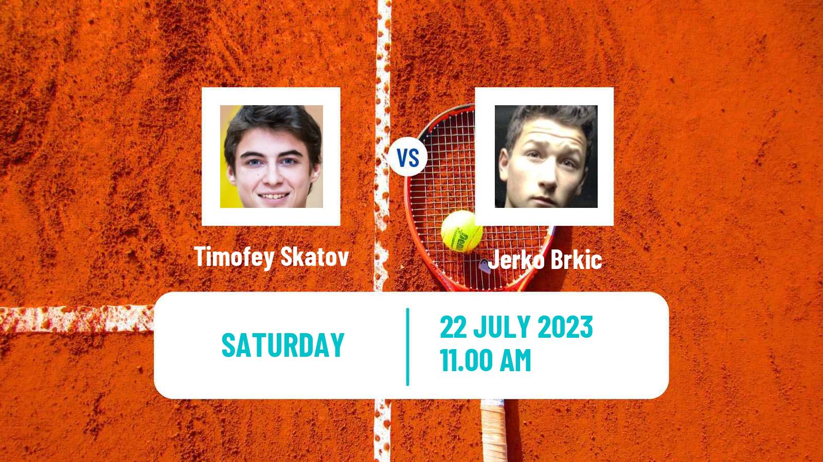 Tennis ATP Umag Timofey Skatov - Jerko Brkic