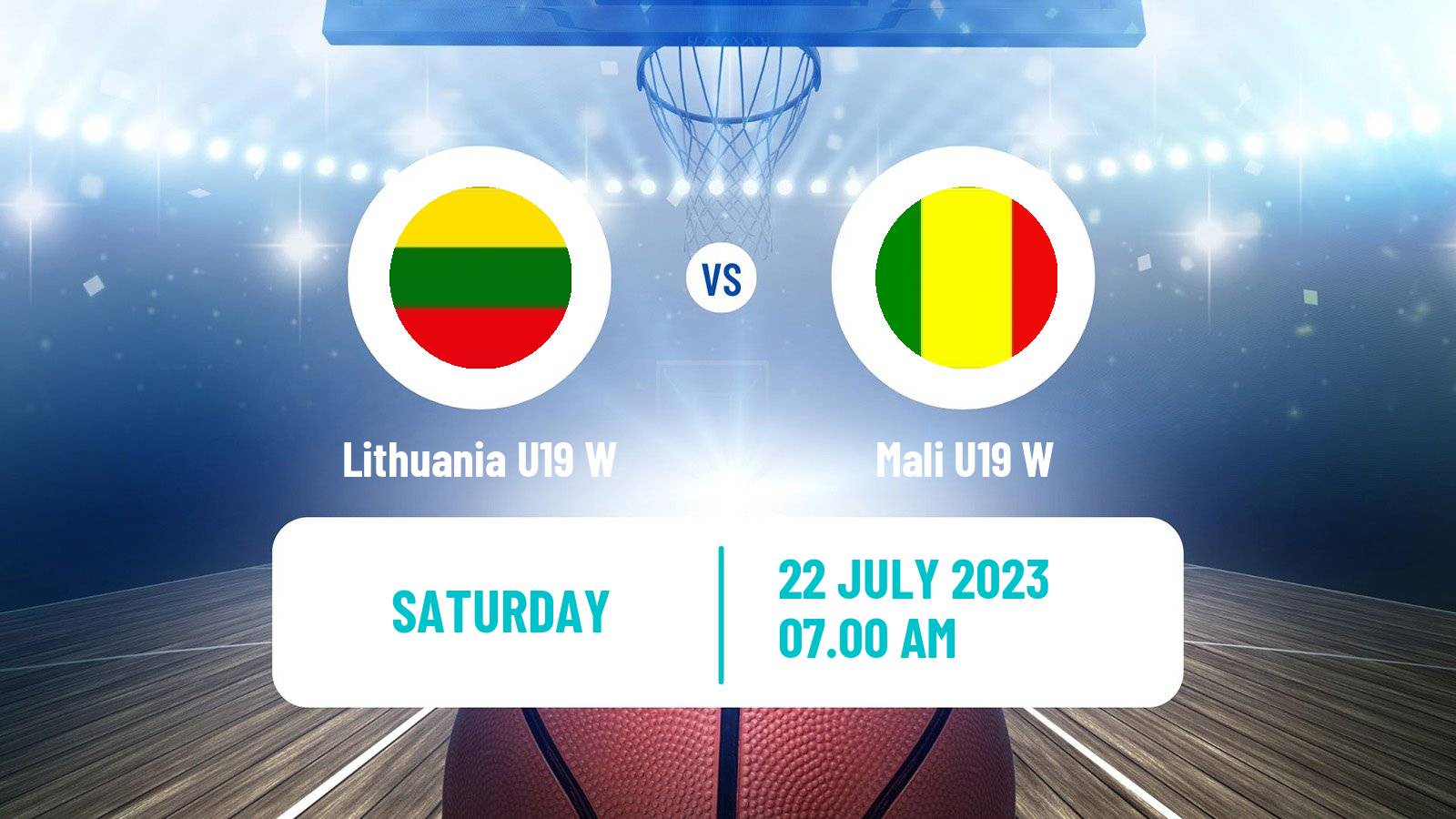 Basketball World Championship U19 Basketball Women Lithuania U19 W - Mali U19 W