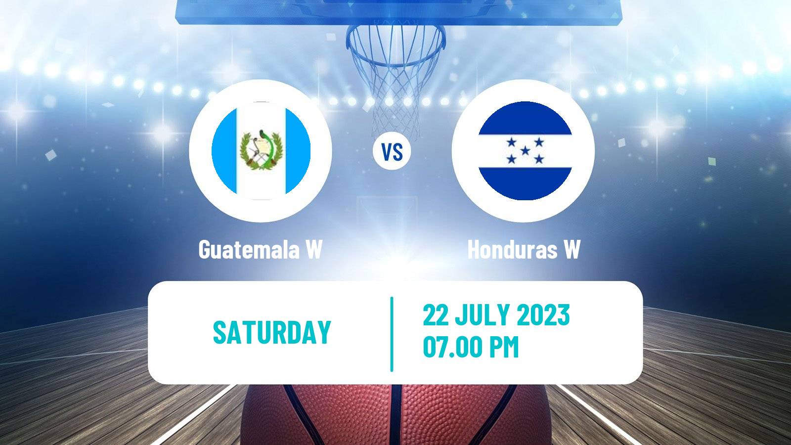 Basketball COCABA Championship Women Guatemala W - Honduras W