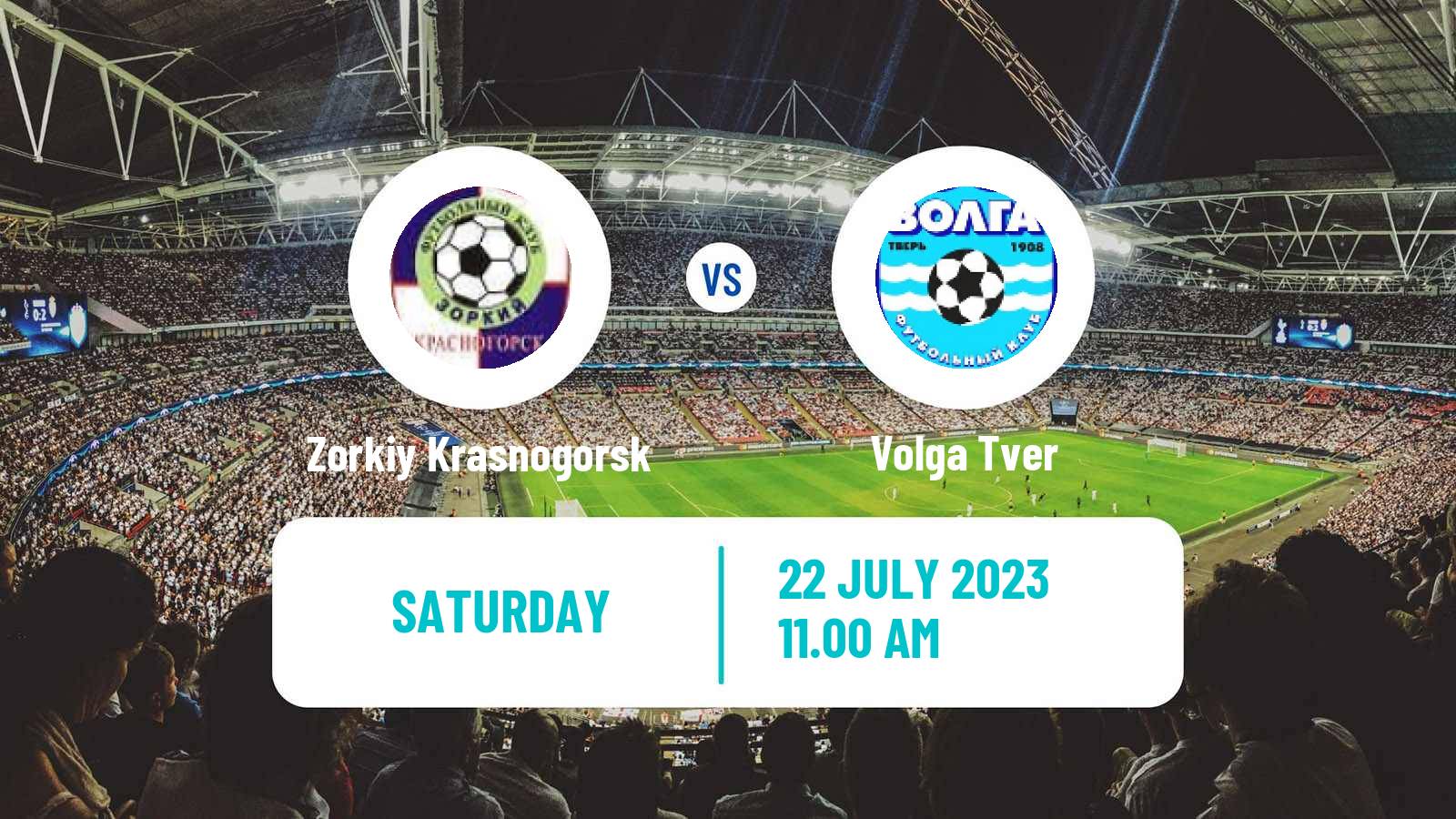 Soccer FNL 2 Division B Group 2 Zorkiy Krasnogorsk - Volga Tver