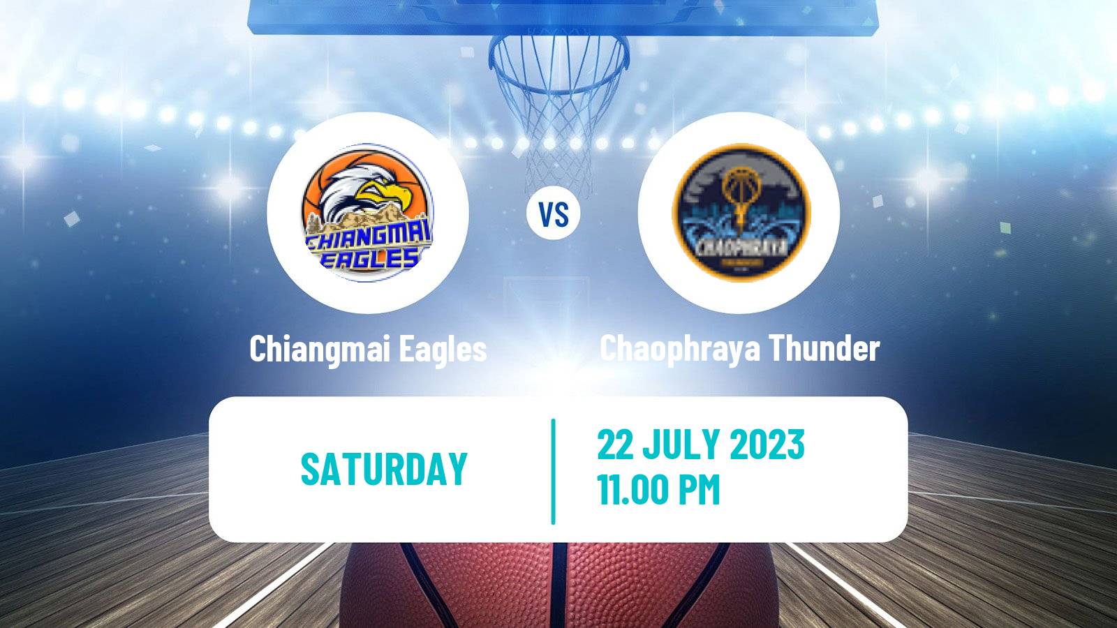 Basketball Thai TBL Chiangmai Eagles - Chaophraya Thunder