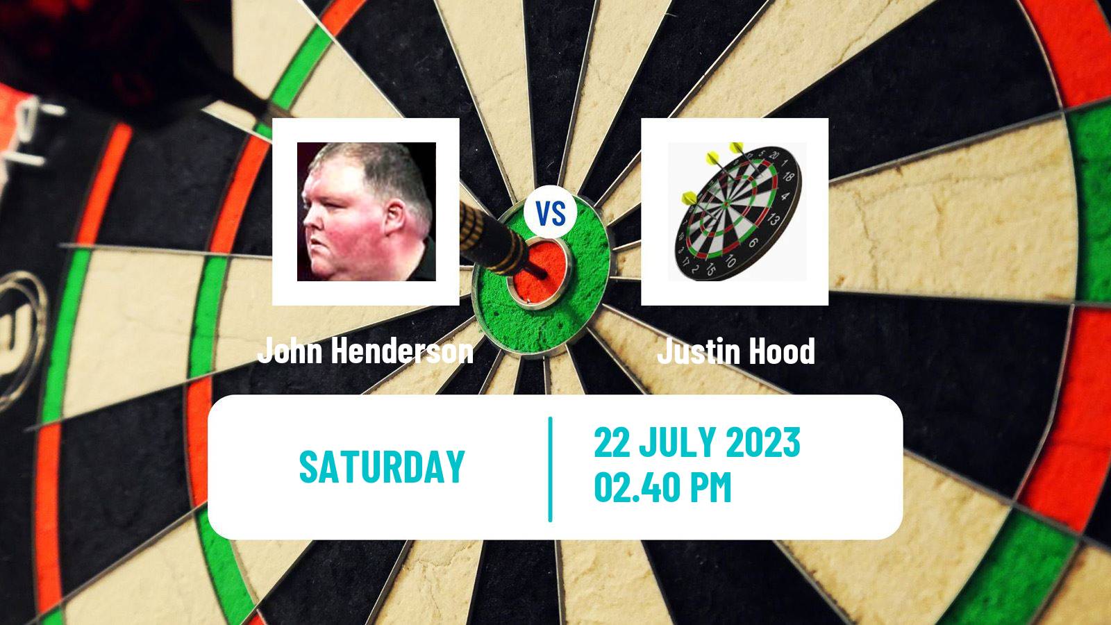 Darts Modus Super Series John Henderson - Justin Hood