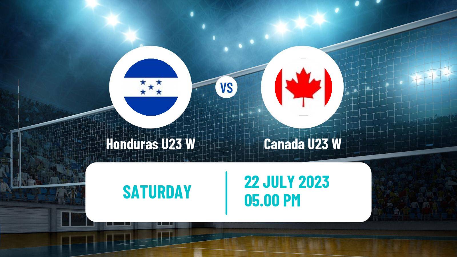 Volleyball Pan-American Cup U23 Volleyball Women Honduras U23 W - Canada U23 W