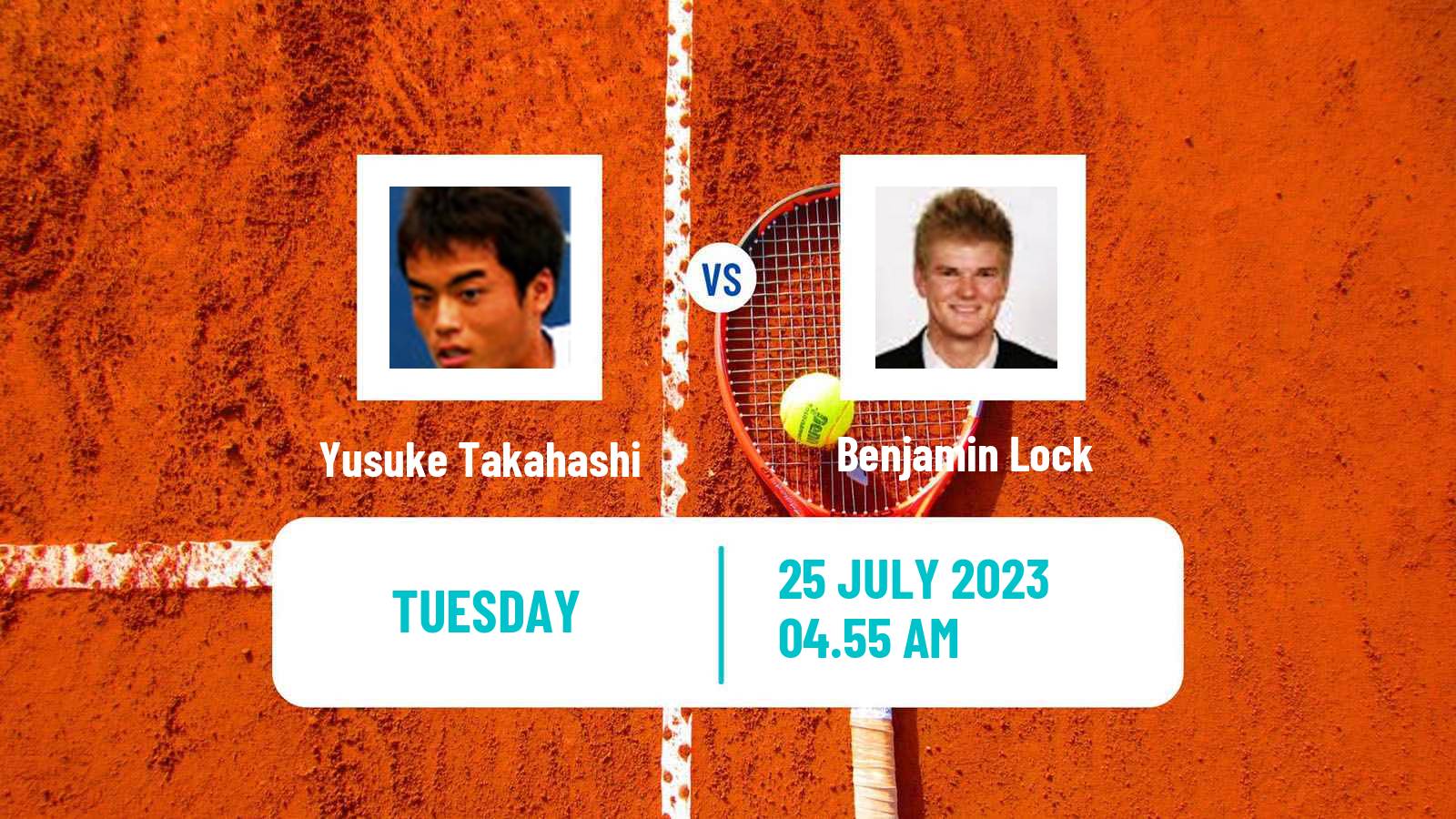 Tennis Astana Challenger Men Yusuke Takahashi - Benjamin Lock