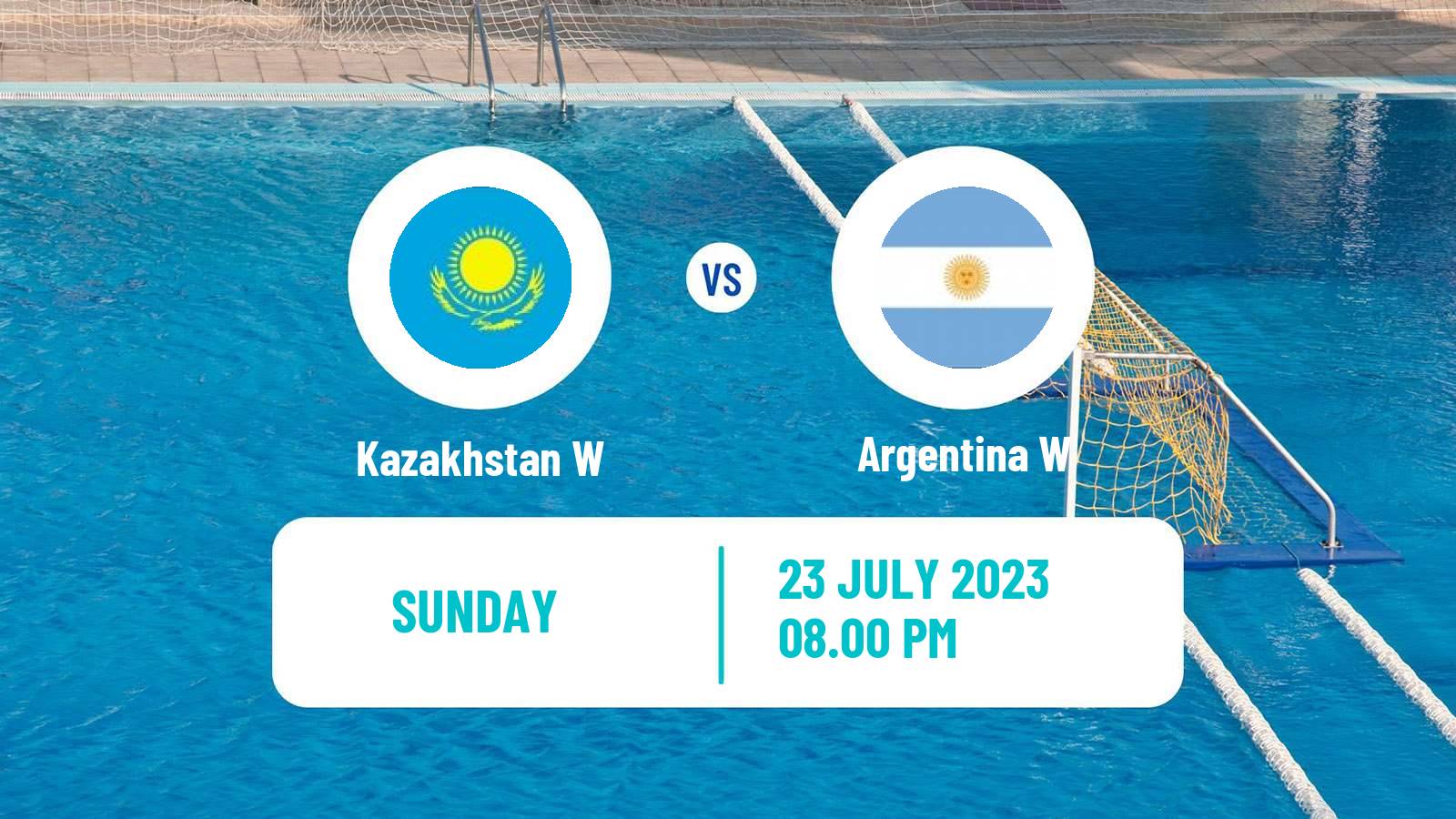 Water polo World Championship Water Polo Women Kazakhstan W - Argentina W