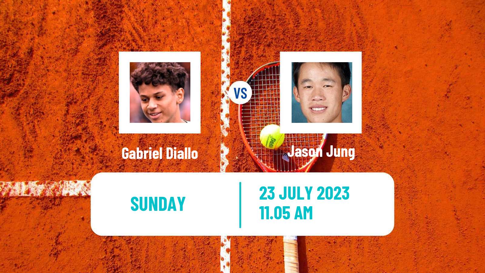 Tennis ATP Atlanta Gabriel Diallo - Jason Jung