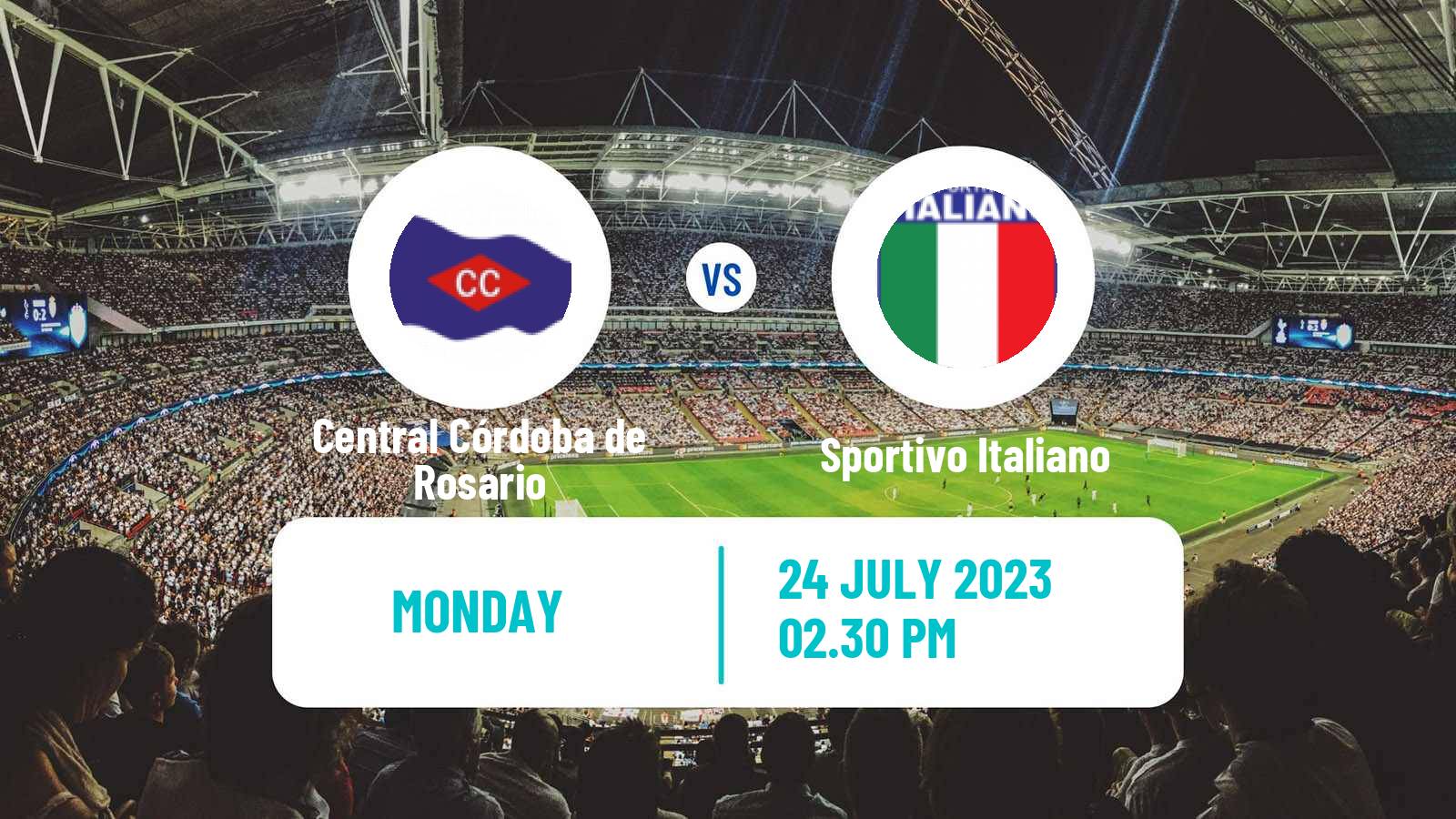 Soccer Argentinian Primera C Central Córdoba de Rosario - Sportivo Italiano