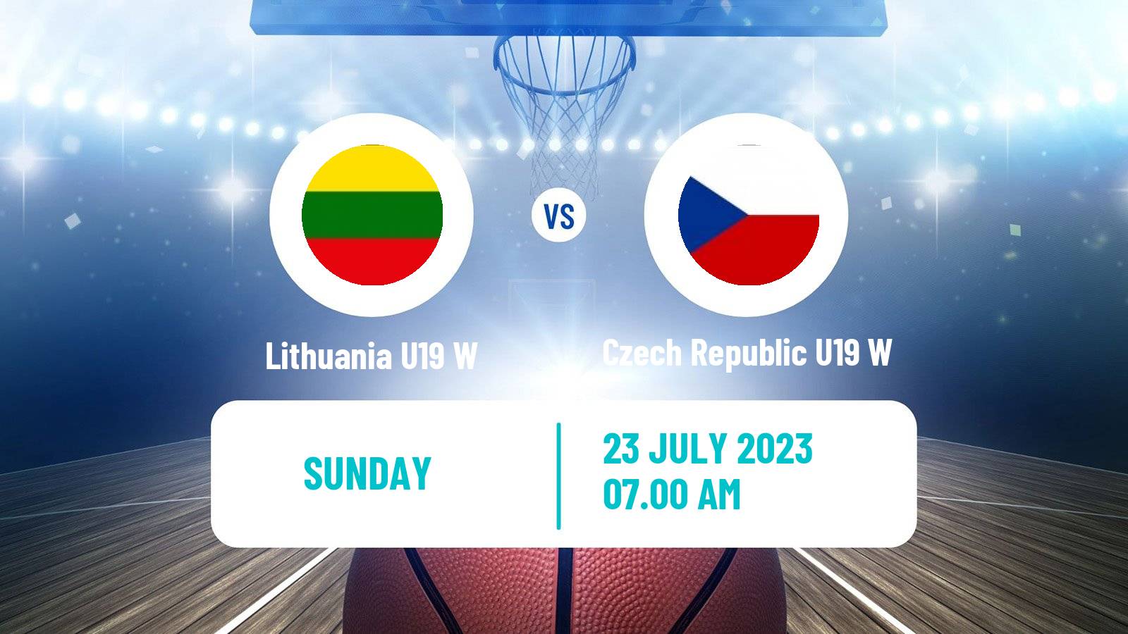 Basketball World Championship U19 Basketball Women Lithuania U19 W - Czech Republic U19 W