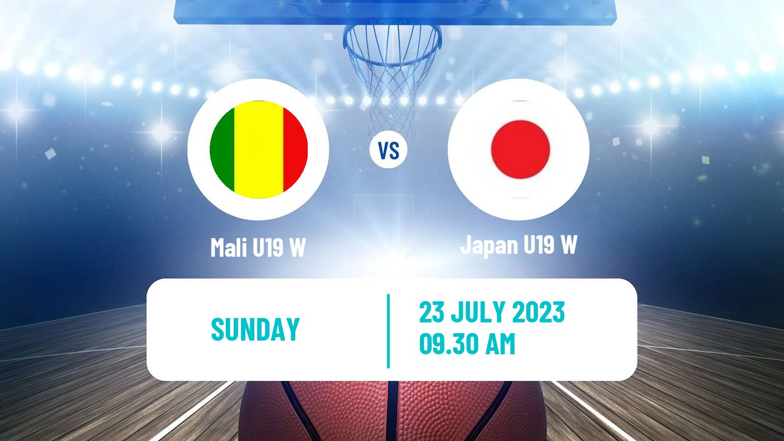 Basketball World Championship U19 Basketball Women Mali U19 W - Japan U19 W