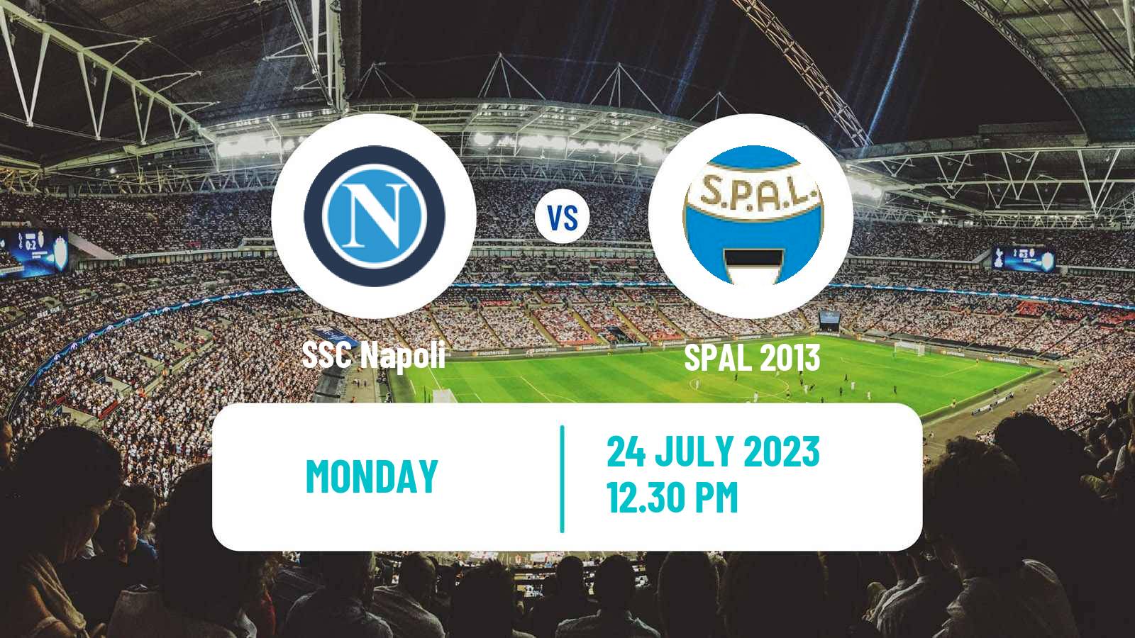 Soccer Club Friendly Napoli - SPAL