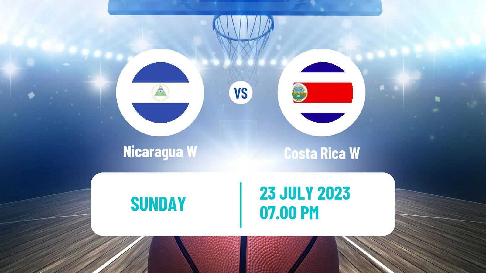Basketball COCABA Championship Women Nicaragua W - Costa Rica W