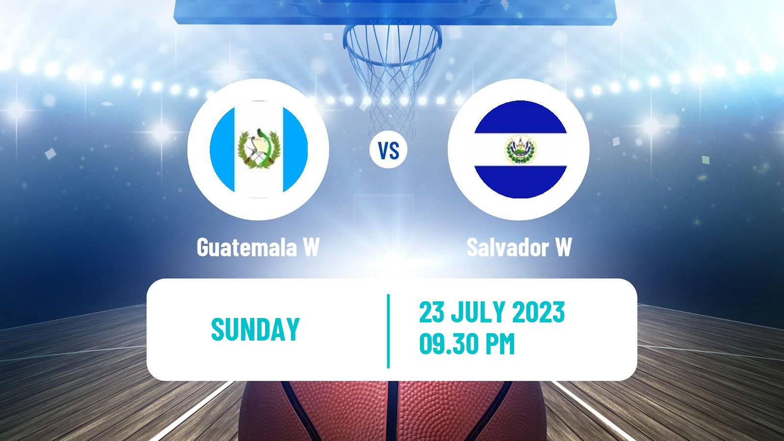 Basketball COCABA Championship Women Guatemala W - Salvador W