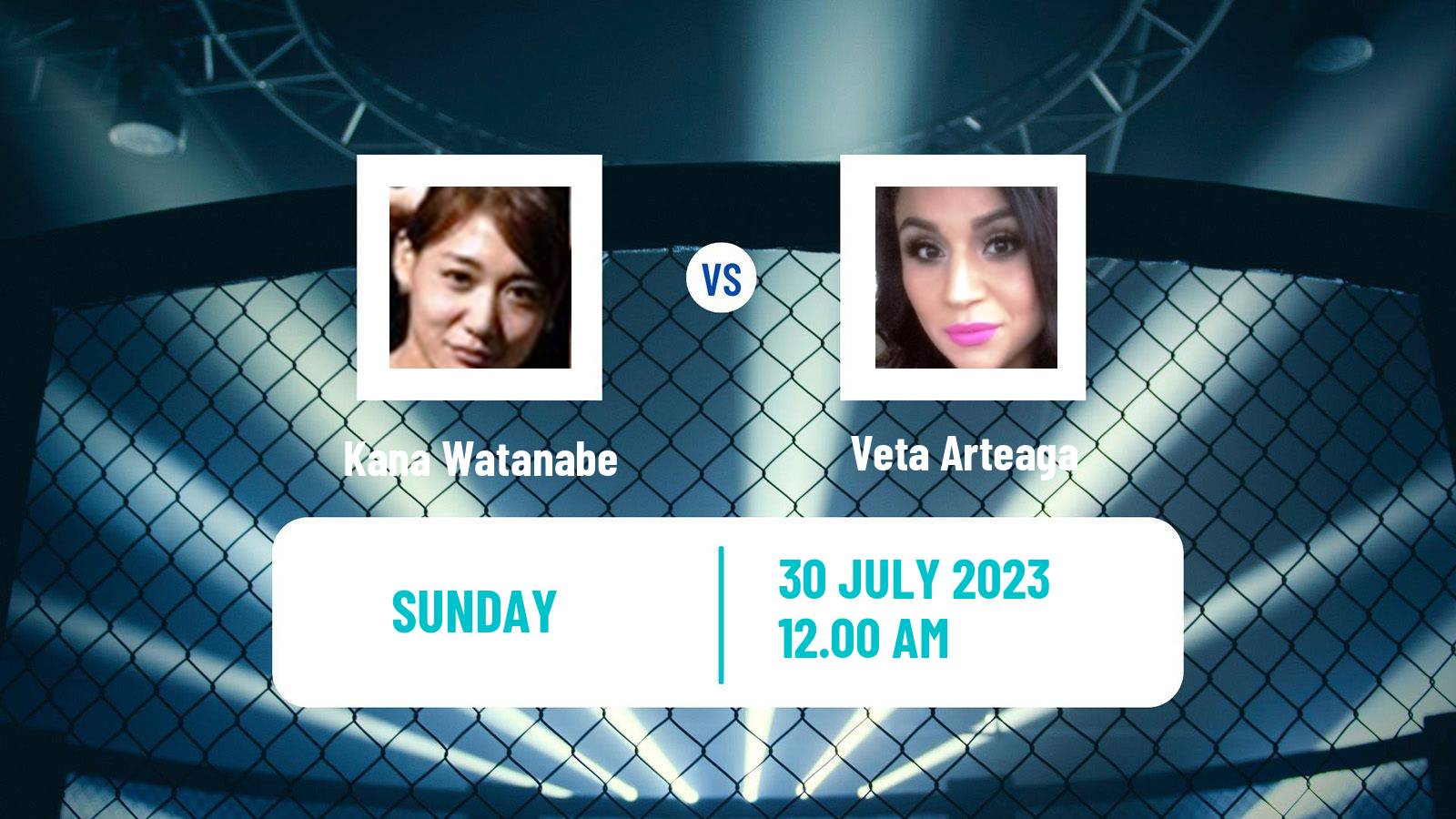 MMA Flyweight Women Bellator Kana Watanabe - Veta Arteaga
