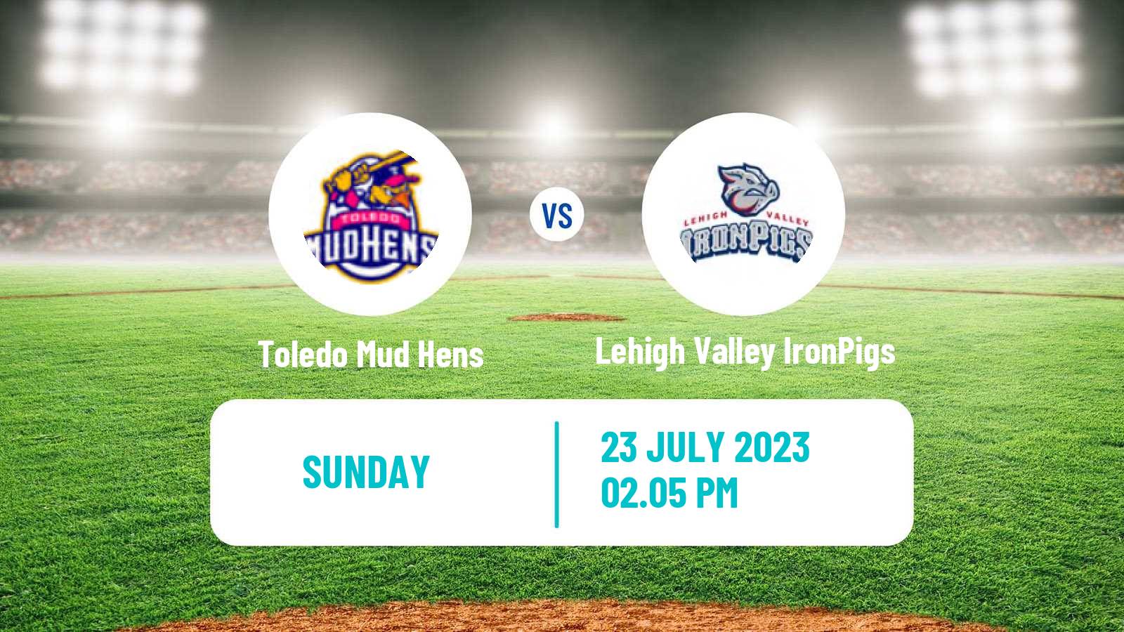 Baseball IL Toledo Mud Hens - Lehigh Valley IronPigs