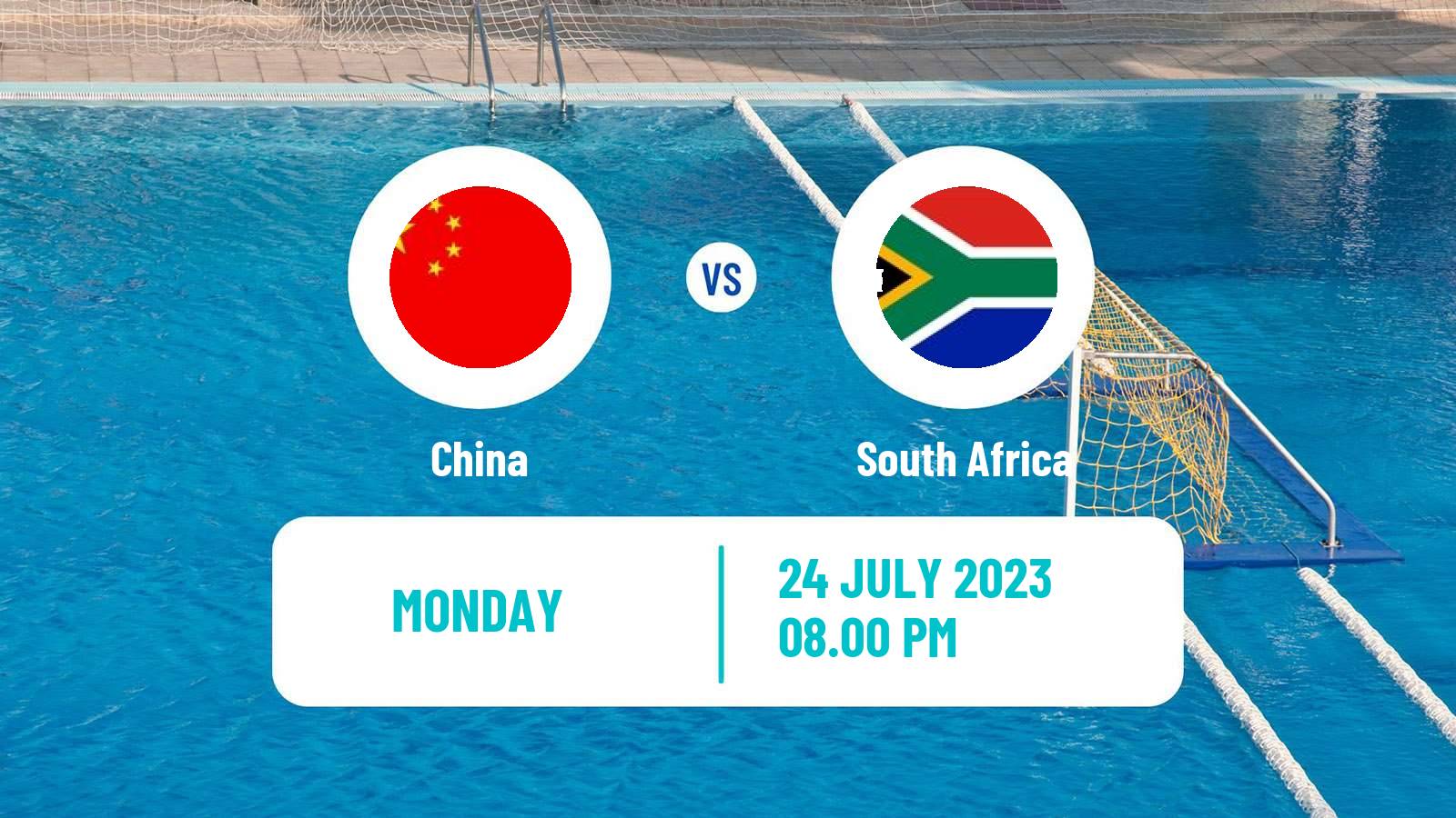 Water polo World Championship Water Polo China - South Africa