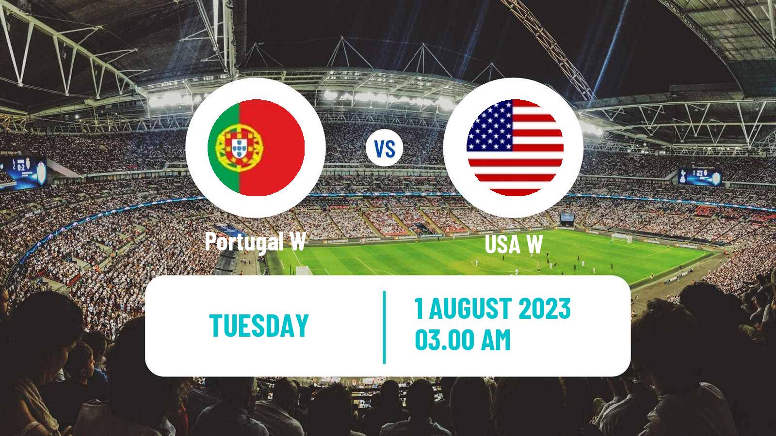 Soccer FIFA World Cup Women Portugal W - USA W