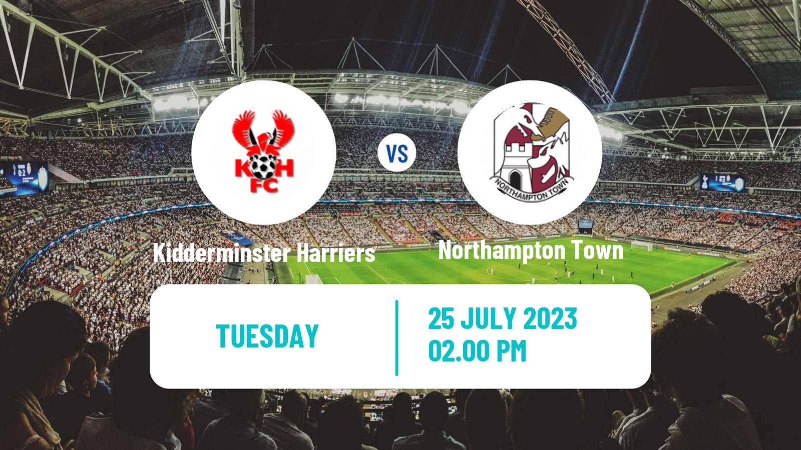 Soccer Club Friendly Kidderminster Harriers - Northampton Town