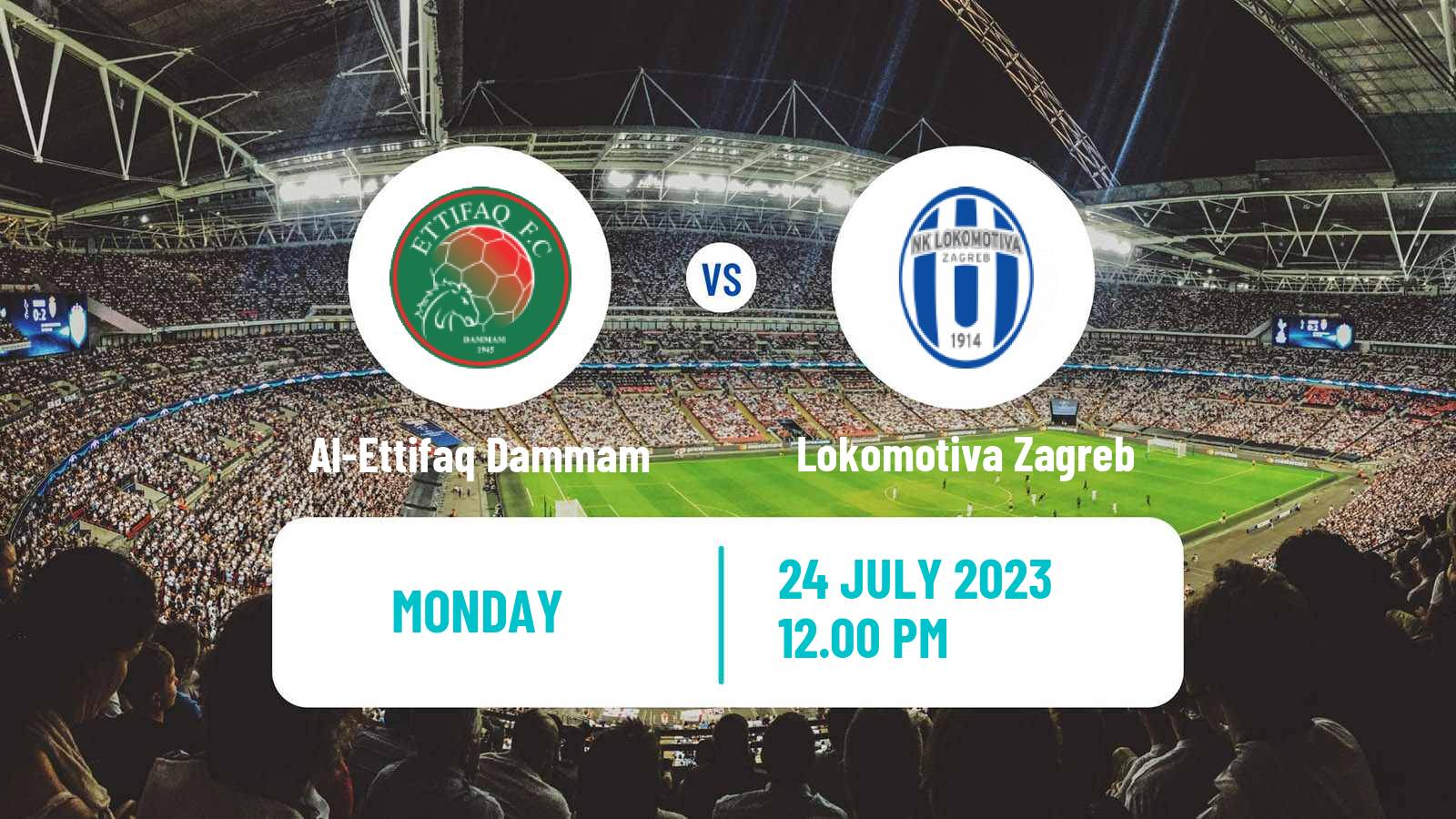 Soccer Club Friendly Al-Ettifaq Dammam - Lokomotiva Zagreb