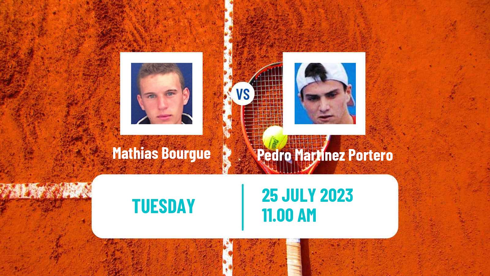 Tennis Verona Challenger Men Mathias Bourgue - Pedro Martinez Portero