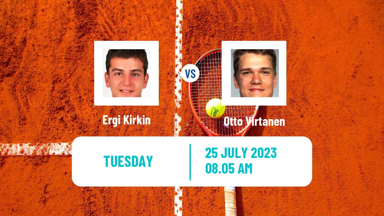 Tennis Zug Challenger Men Ergi Kirkin - Otto Virtanen
