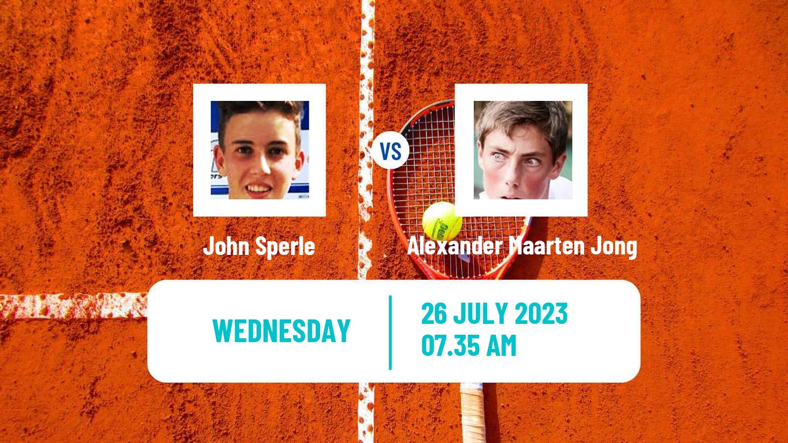 Tennis ITF M15 Metzingen Men John Sperle - Alexander Maarten Jong