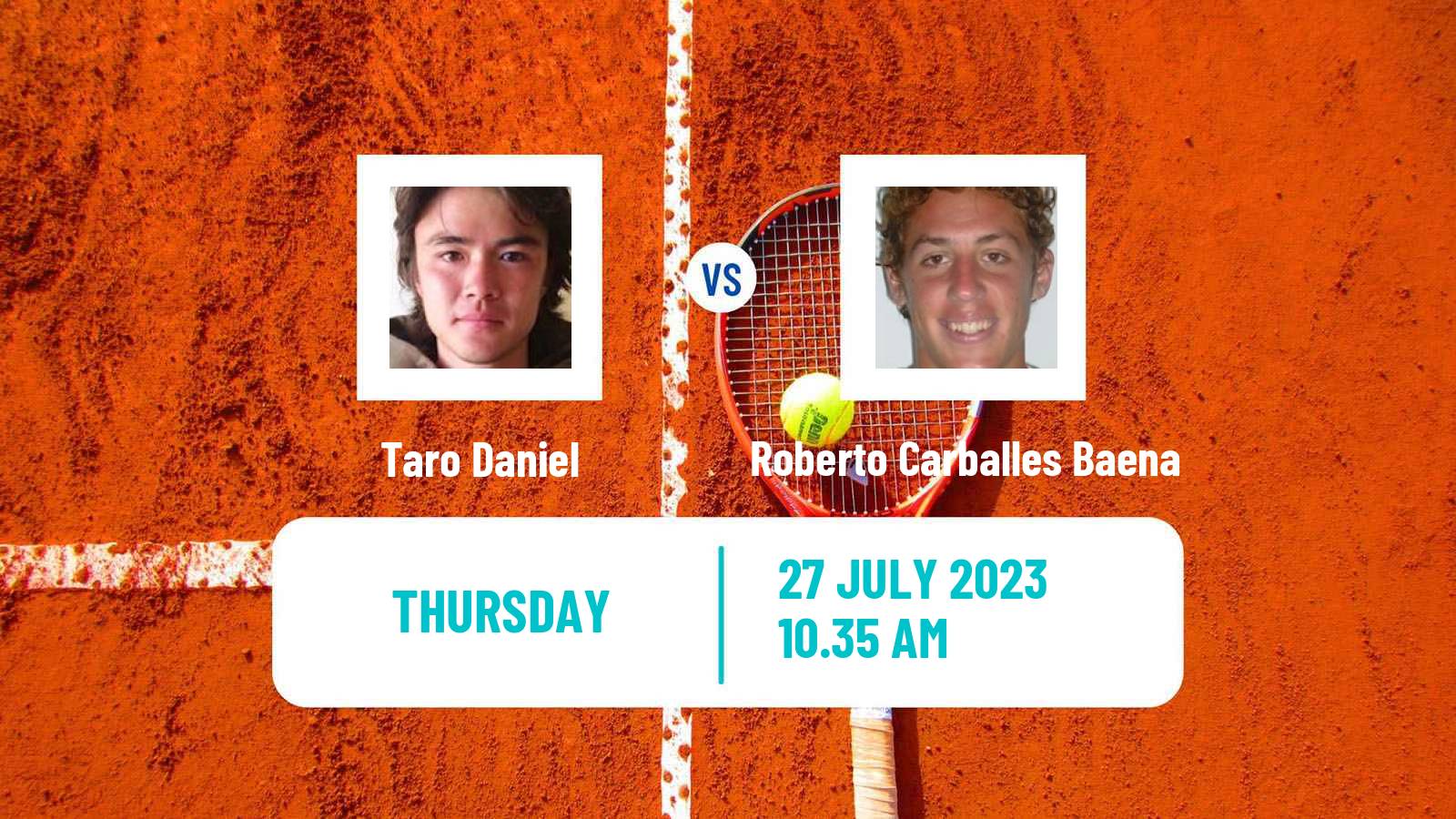 Tennis ATP Umag Taro Daniel - Roberto Carballes Baena