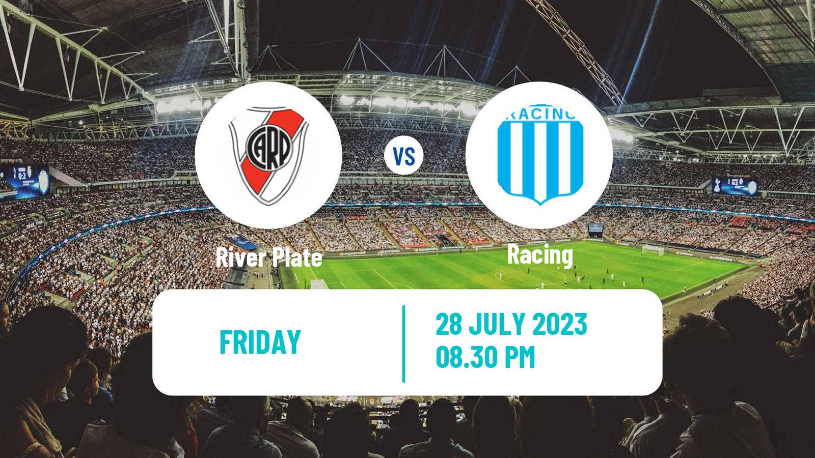 Soccer Argentinian Liga Profesional River Plate - Racing
