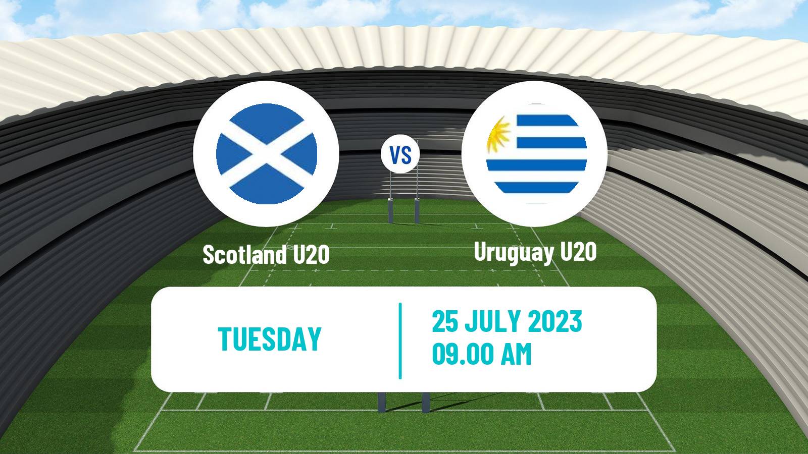 Rugby union  U20 Trophy Rugby Union Scotland U20 - Uruguay U20