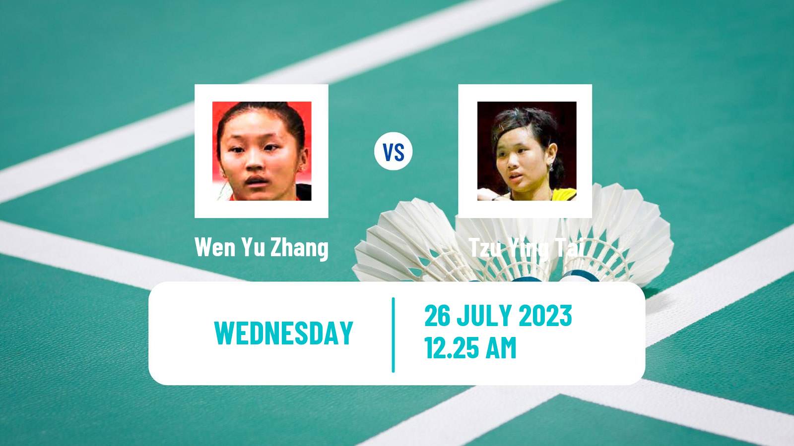 Badminton BWF World Tour Japan Open Women Wen Yu Zhang - Tzu Ying Tai
