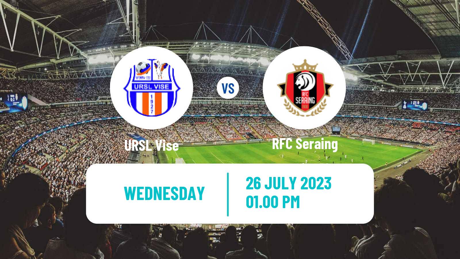 Soccer Club Friendly URSL Vise - Seraing