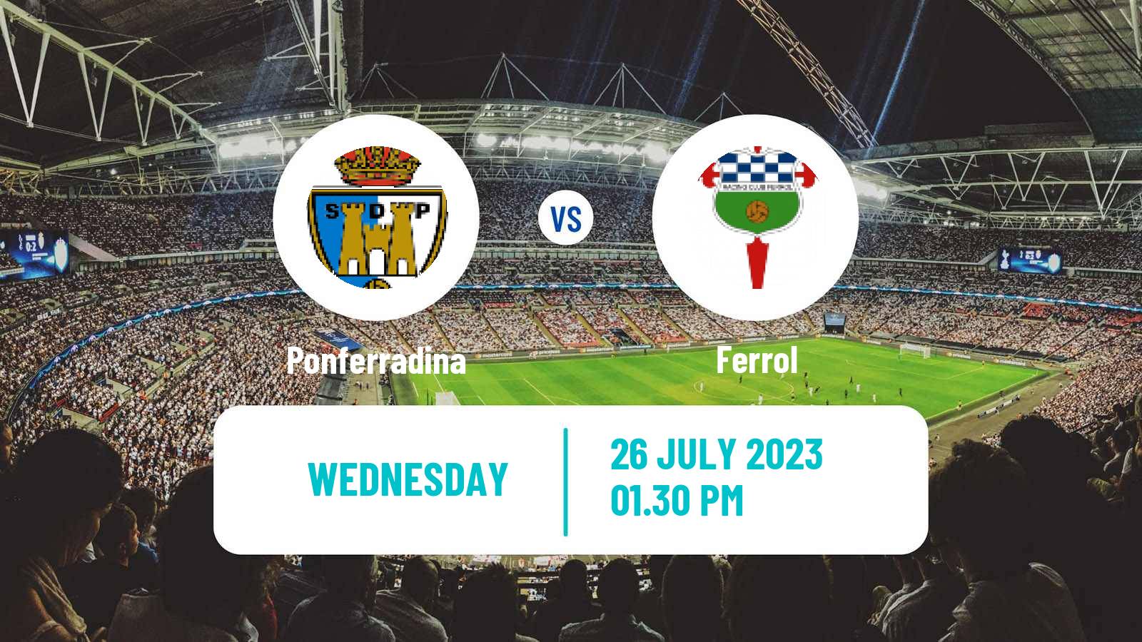 Soccer Club Friendly Ponferradina - Ferrol