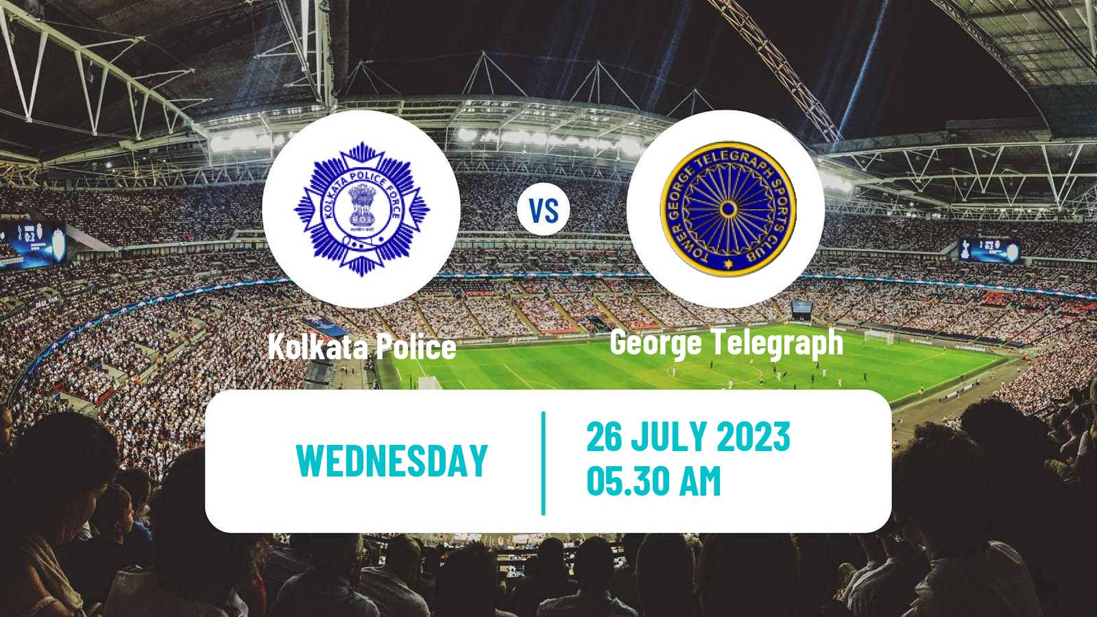 Soccer Calcutta Premier Division Kolkata Police - George Telegraph