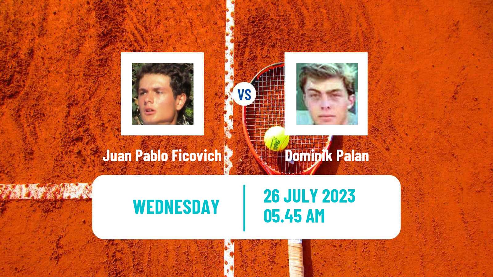Tennis Segovia Challenger Men Juan Pablo Ficovich - Dominik Palan