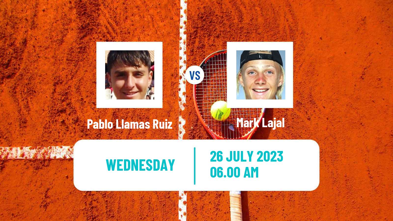 Tennis Segovia Challenger Men Pablo Llamas Ruiz - Mark Lajal