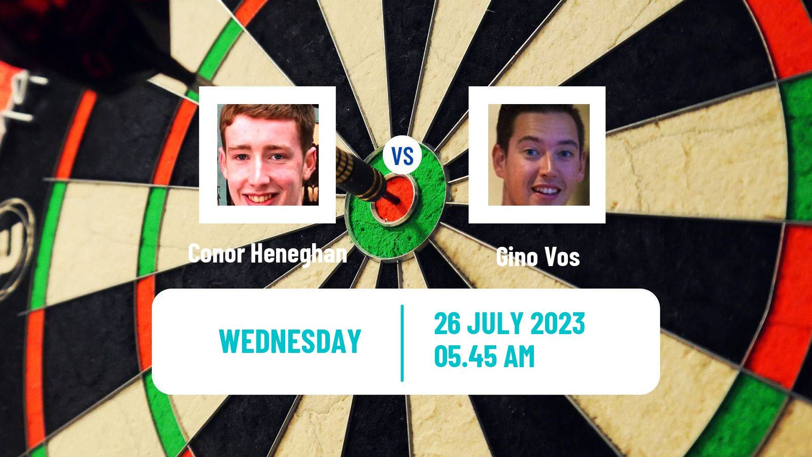 Darts Modus Super Series Conor Heneghan - Gino Vos