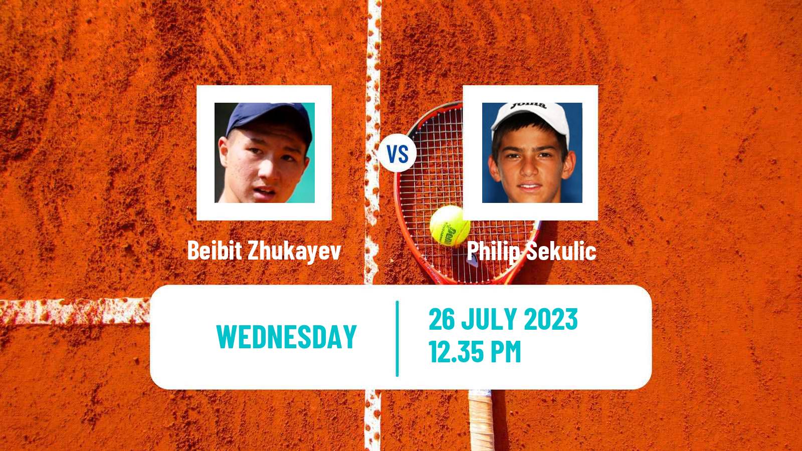 Tennis Salinas Challenger Men Beibit Zhukayev - Philip Sekulic