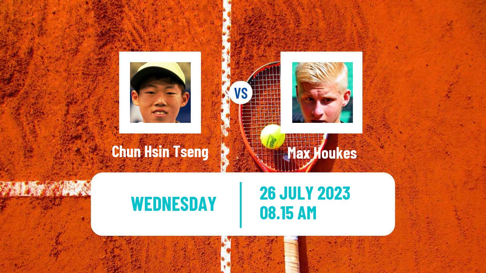 Tennis Verona Challenger Men Chun Hsin Tseng - Max Houkes