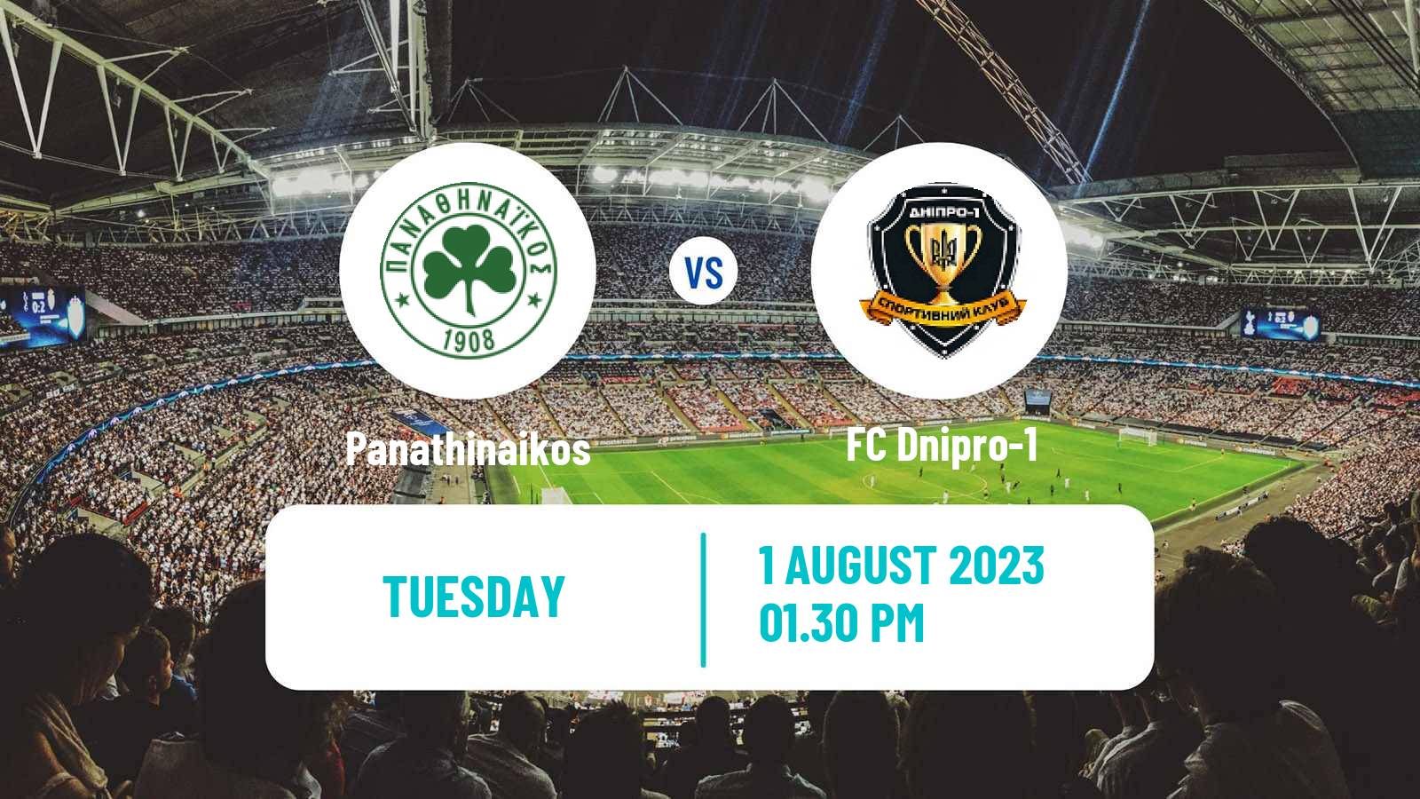 Soccer UEFA Champions League Panathinaikos - Dnipro-1